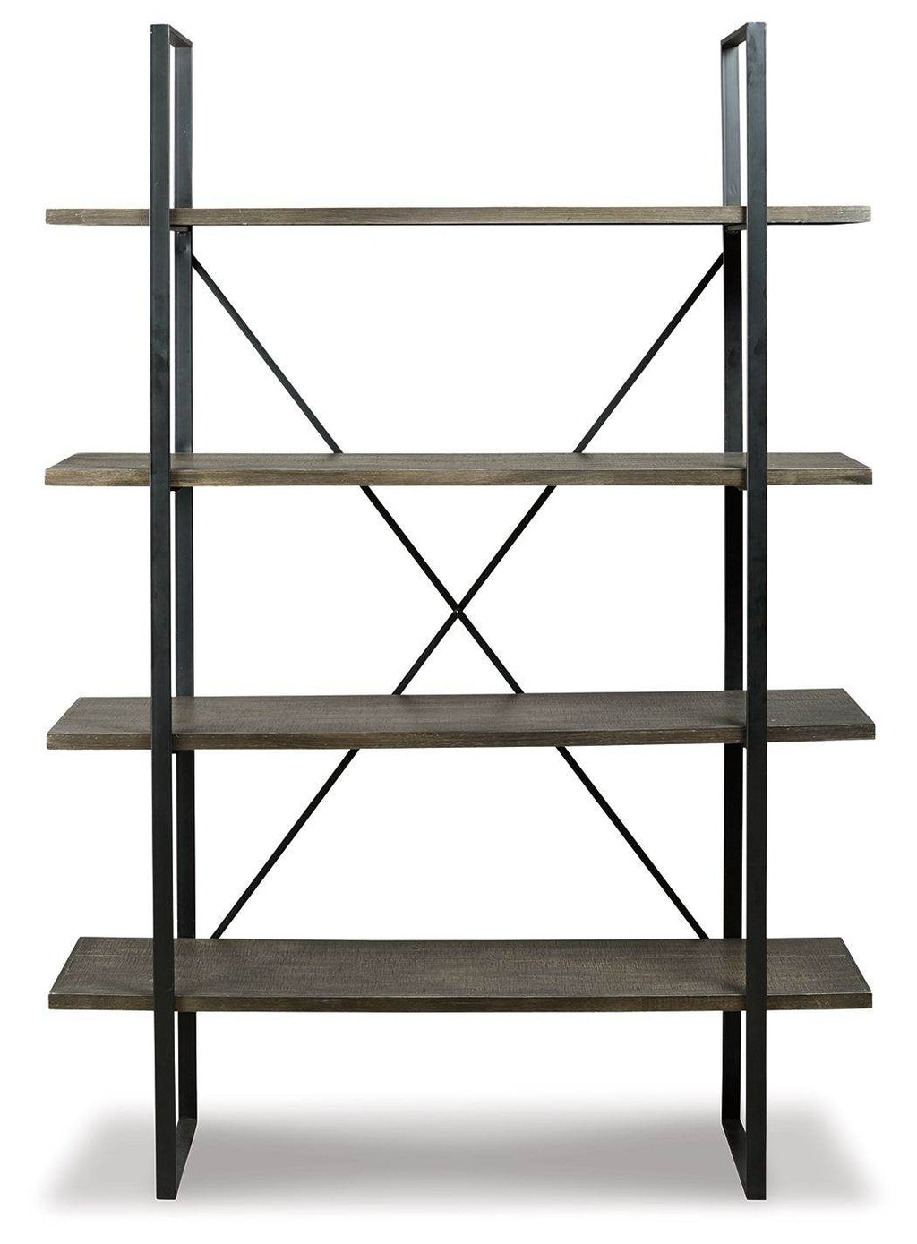 Gilesgrove - Bookcase - Black / Gray