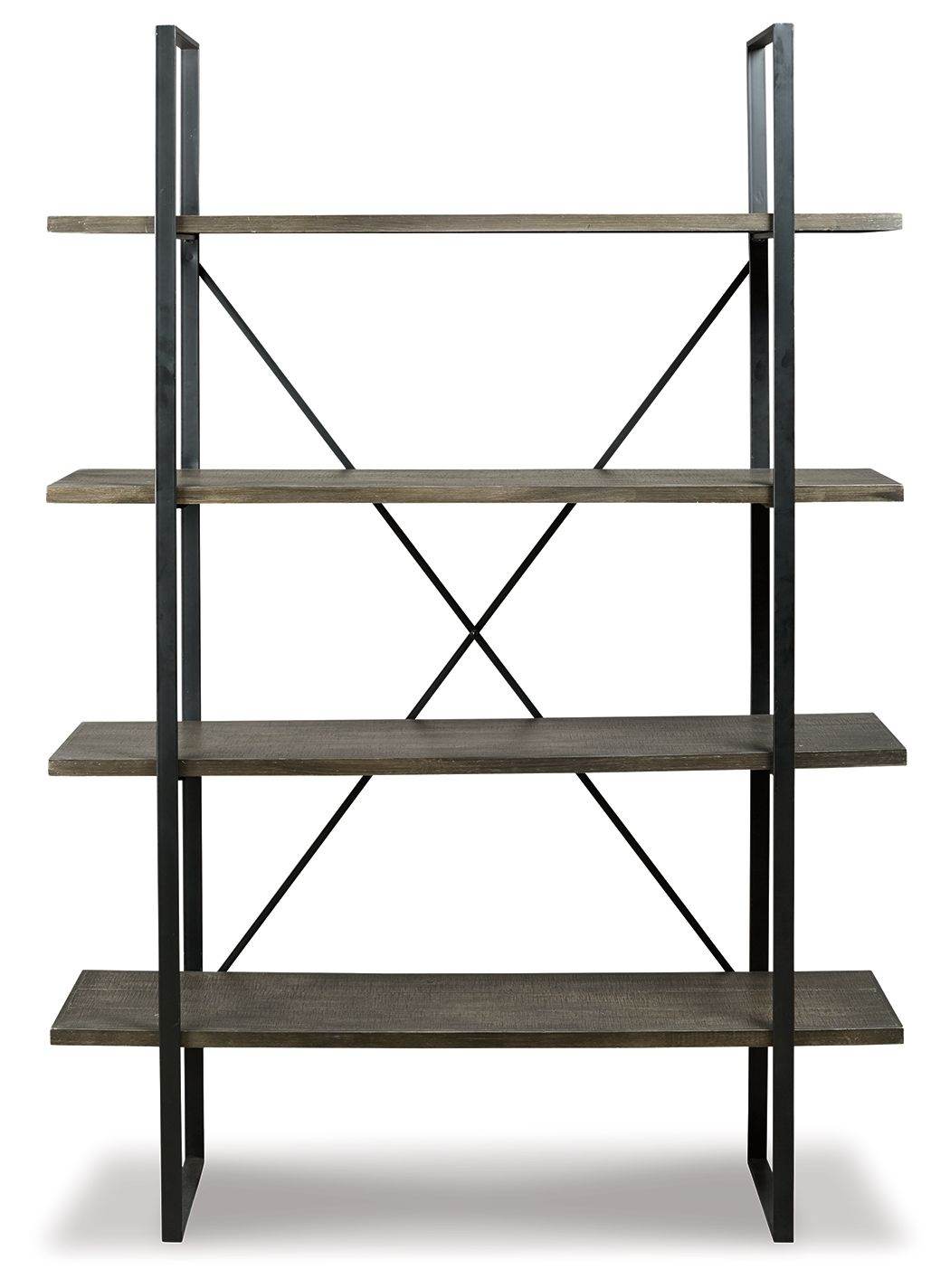 Gilesgrove - Bookcase - Black / Gray